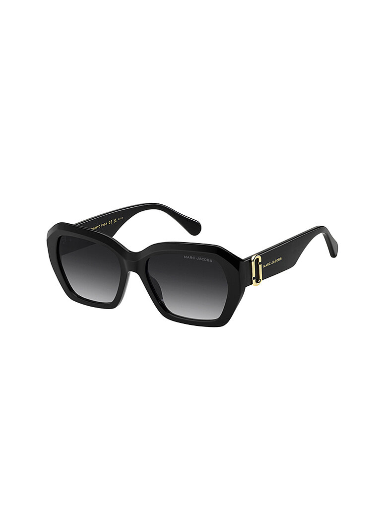Marc Jacobs Damen Marc Jacobs MARC 922/S 807/9O Sonnenbrillen Acetat Schwarz Grau Quadratisch Normal Nuanciert