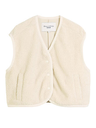 MARC O'POLO DENIM | Gilet in Felloptik 
