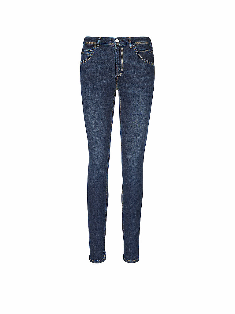 Marc O'Polo Denim Damen ALVA, lässige Damen Jeans, Damen Hose im Used-Look, hochwertige Denim Jeans mit schmalem Schnitt