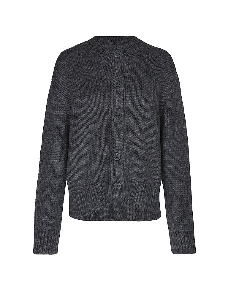 MARC O'POLO DENIM Strickjacke grau | XS