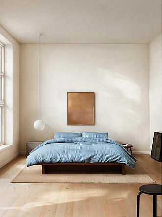 MARC O'POLO HOME | Satin-Bettwäsche SVEA 70x90cm/140x200cm Calm Blue