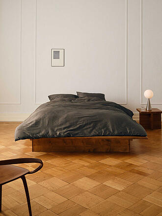 MARC O'POLO HOME | Satin Bettwäsche AREN 70x90 / 140x200cm Walnut