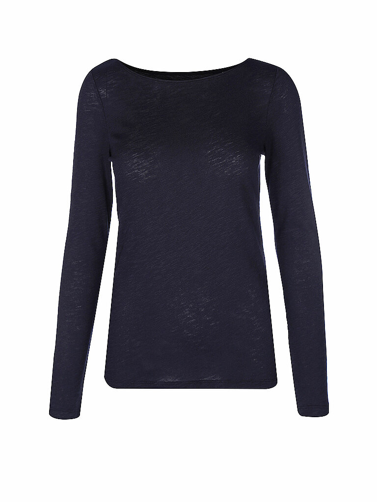 Langärmliges Boot-Ausschnitt-T-Shirt für Damen Marc O'Polo