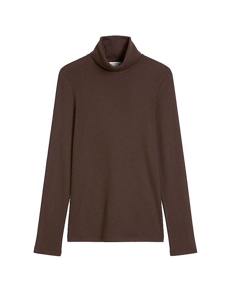 MARC O'POLO Rollkragenpullover  braun | XL