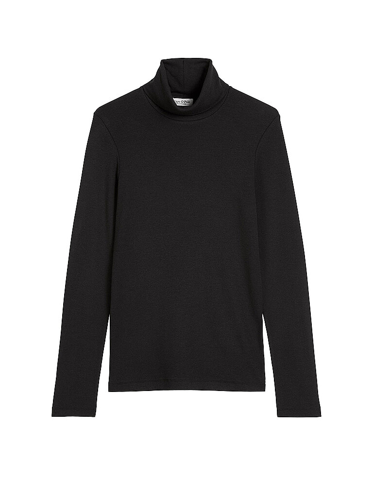 MARC O'POLO Rollkragenpullover  schwarz | XS