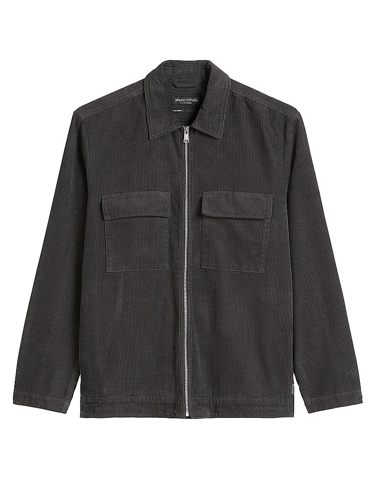 MARC O'POLO Overshirt  grau | S – Marc O'Polo