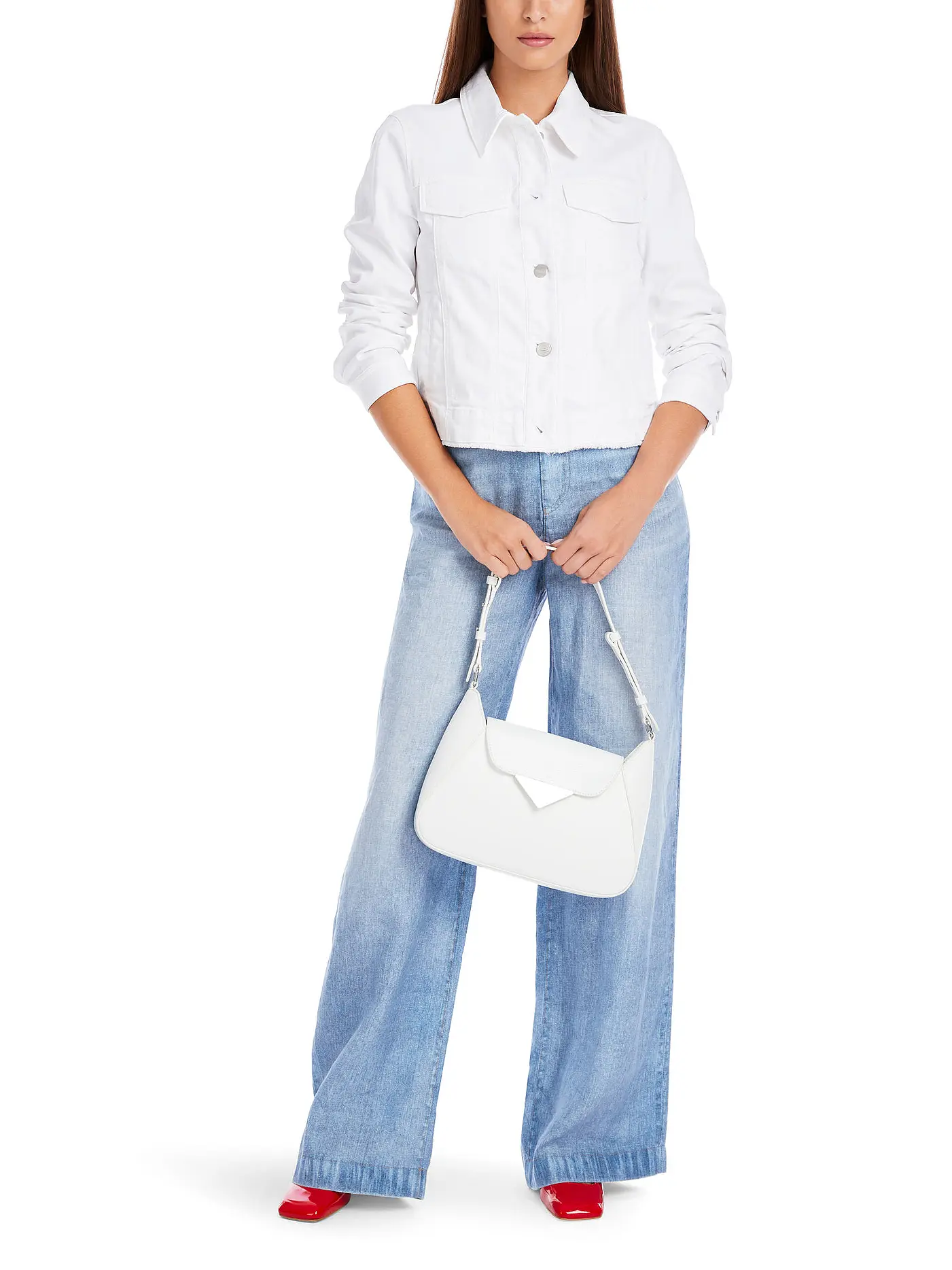 MARC CAIN  | Jeansjacke | weiss