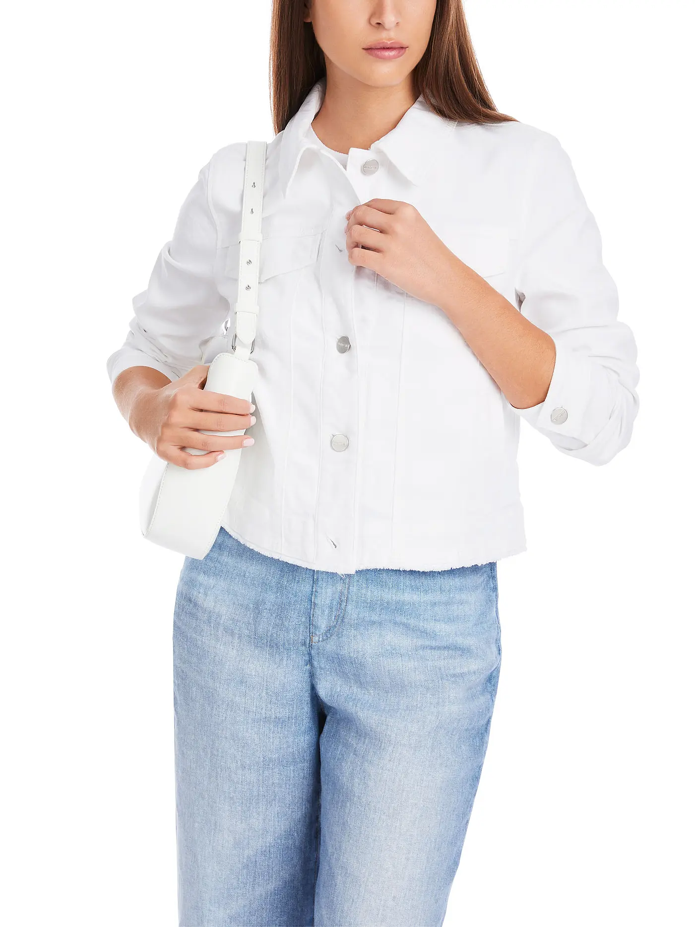 MARC CAIN  | Jeansjacke | weiss