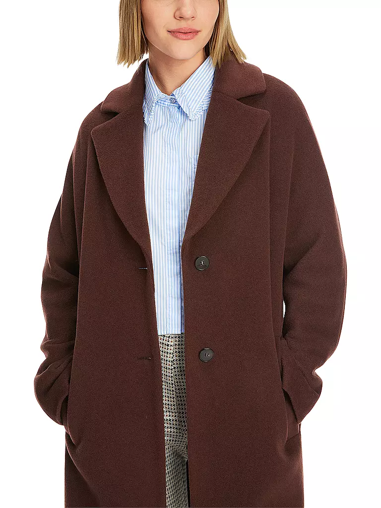MARC CAIN  | Wollmantel | braun