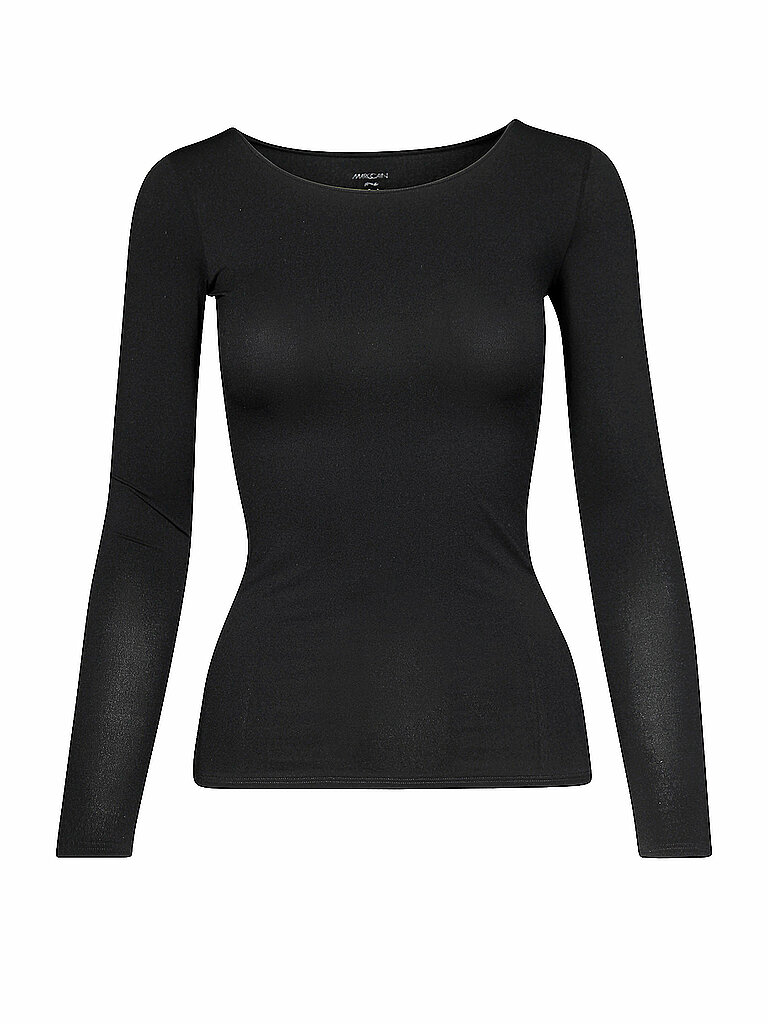 MARC CAIN Langarmshirt  schwarz | 36