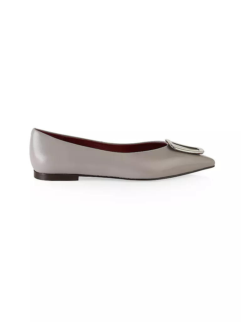 MARC CAIN | Ballerinas  | hellgrau