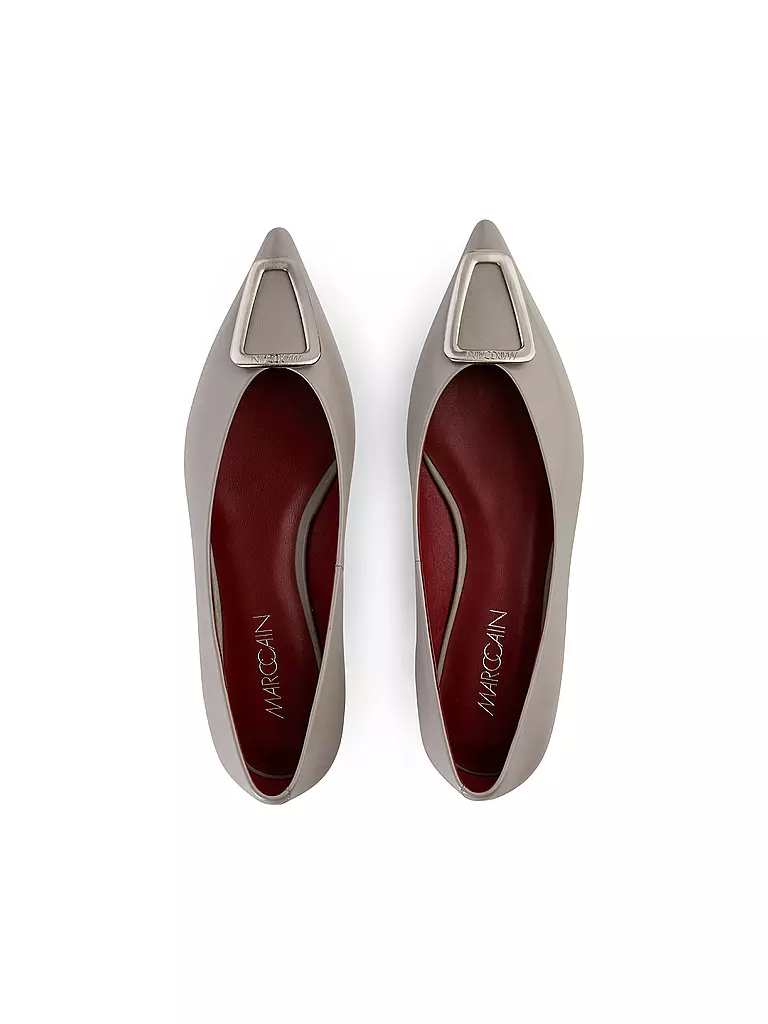MARC CAIN | Ballerinas | hellgrau