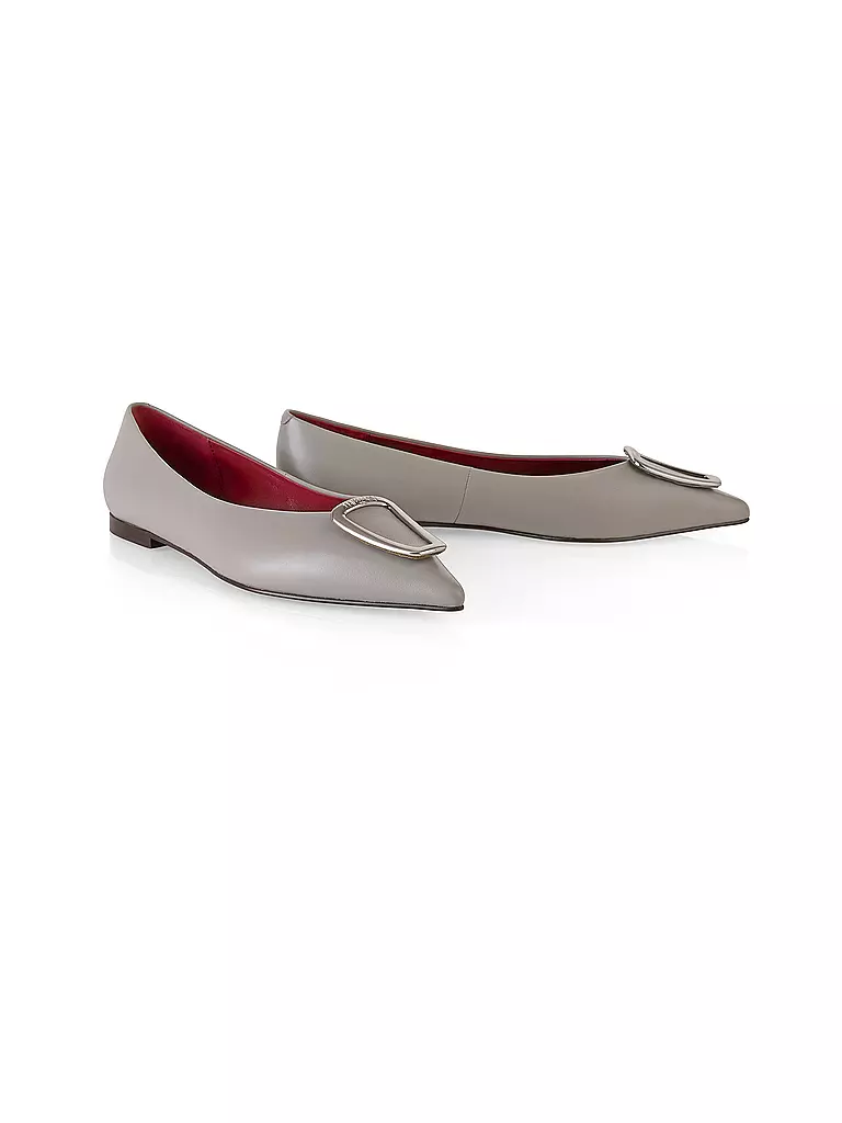 MARC CAIN | Ballerinas | hellgrau