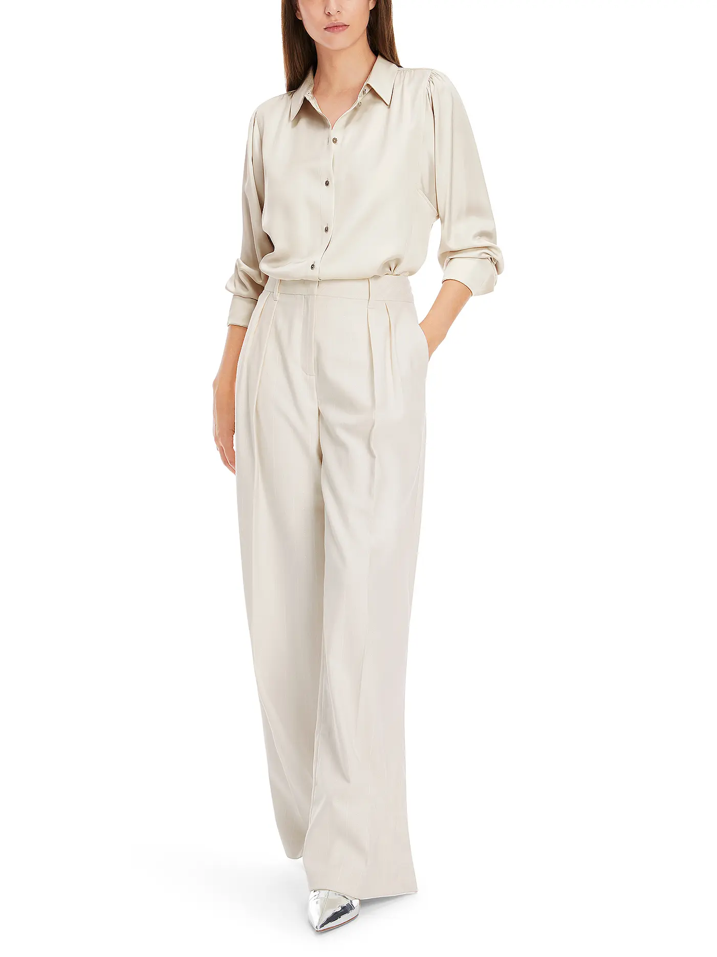 MARC CAIN | Bluse | grau