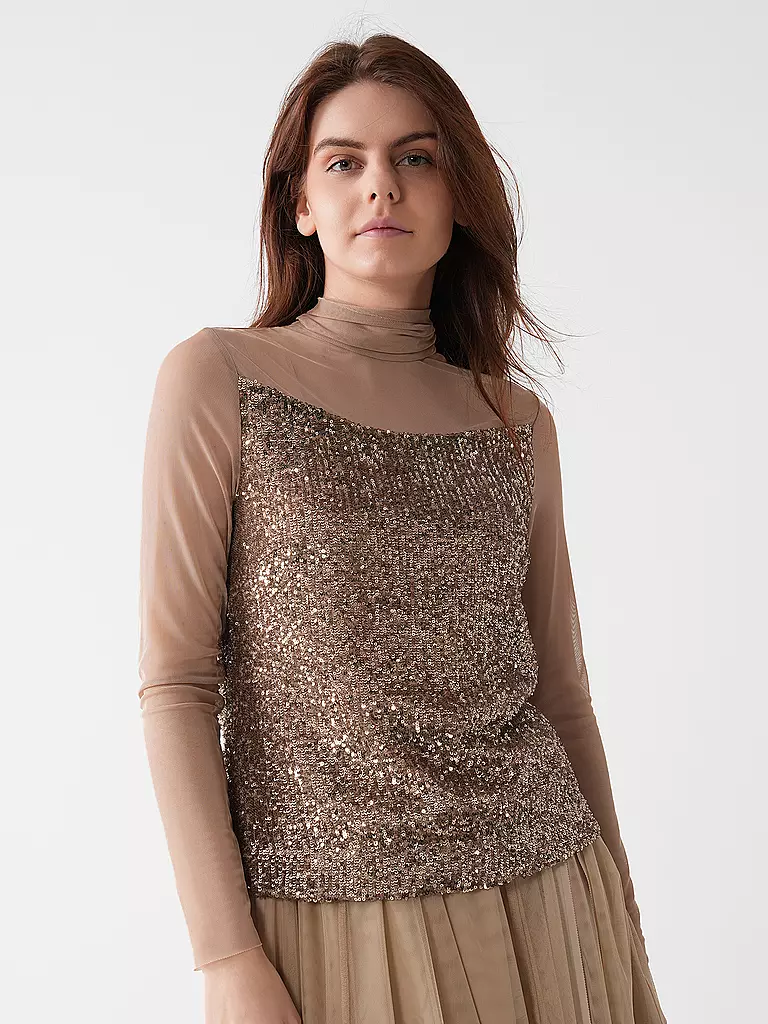 MARC CAIN | Bluse | beige