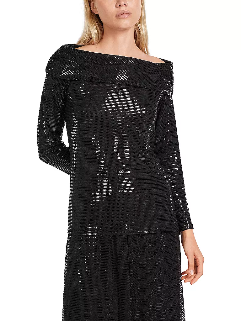 MARC CAIN | Blusenshirt | schwarz