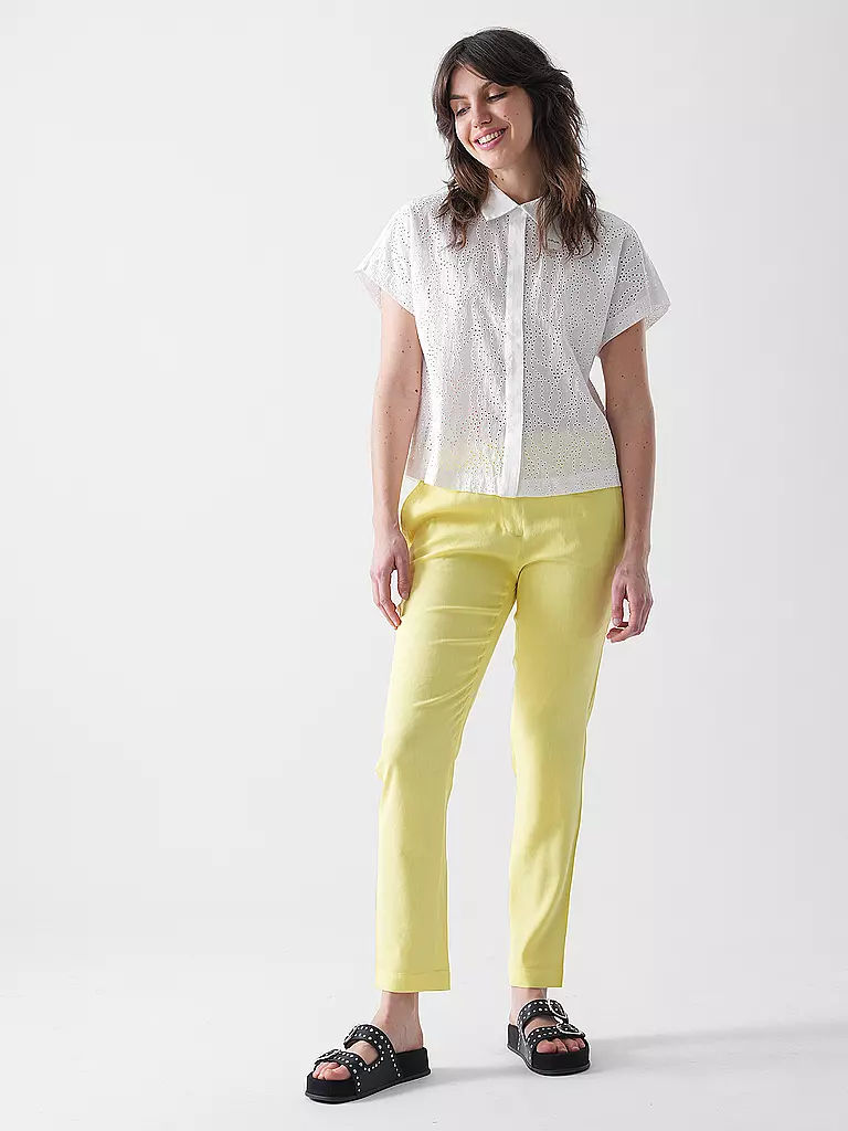 MARC CAIN | Businesshose 7/8 RHODOS | gelb