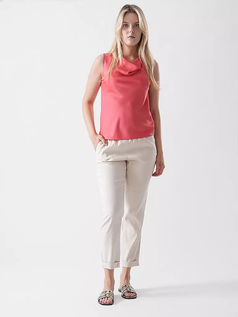 MARC CAIN | Businesshose 7/8 RHODOS | creme