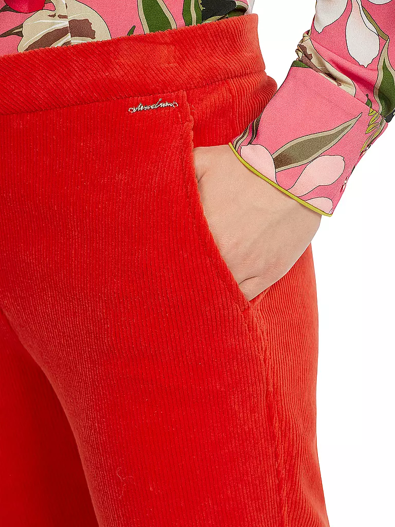 MARC CAIN | Businesshose FUSHUN Feminine Fit | rot