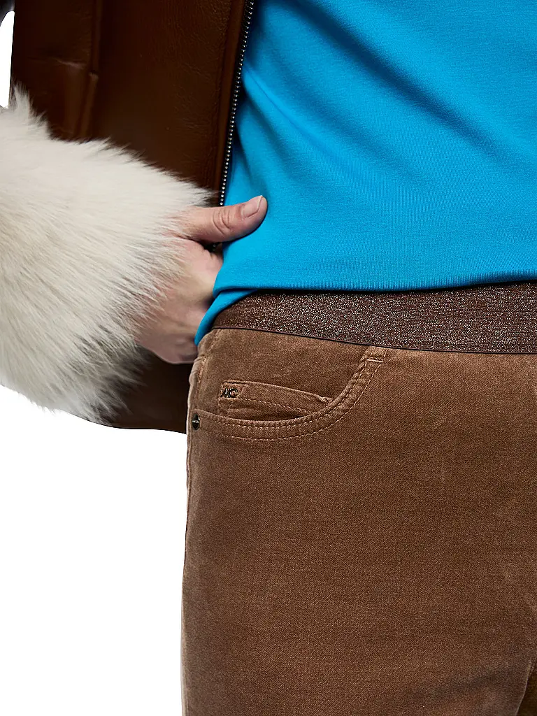 MARC CAIN | Businesshose SIENA | Braun