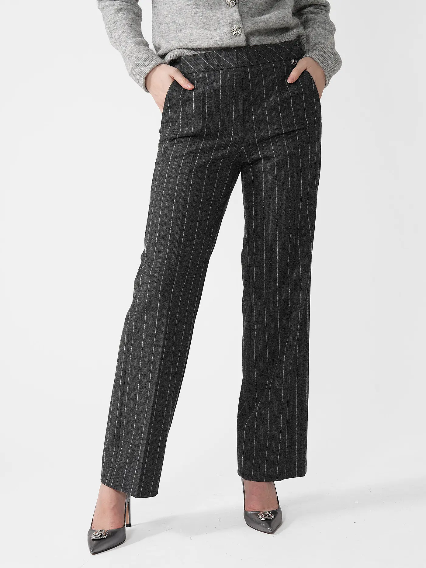 MARC CAIN | Businesshose WASHINGTON | grau