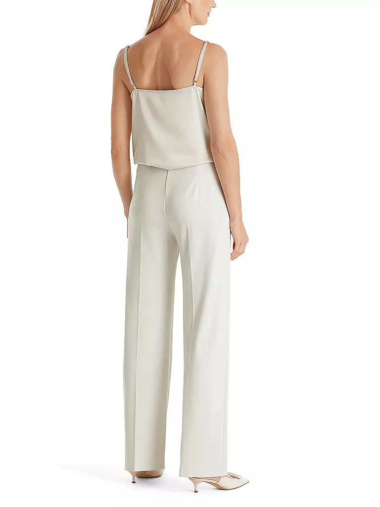 MARC CAIN | Businesshose Wide Fit WINDER | grau