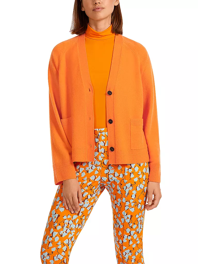 MARC CAIN | Cardigan | orange