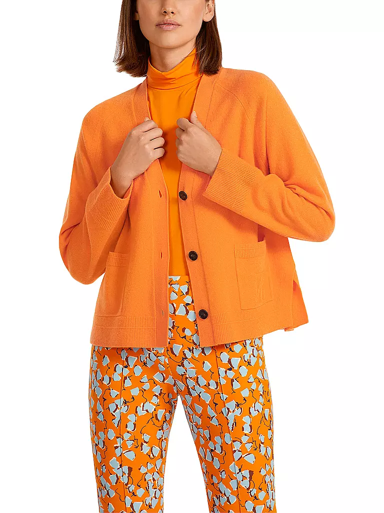 MARC CAIN | Cardigan | orange