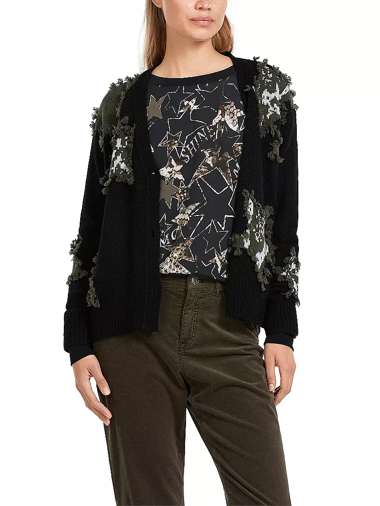 MARC CAIN | Cardigan | schwarz