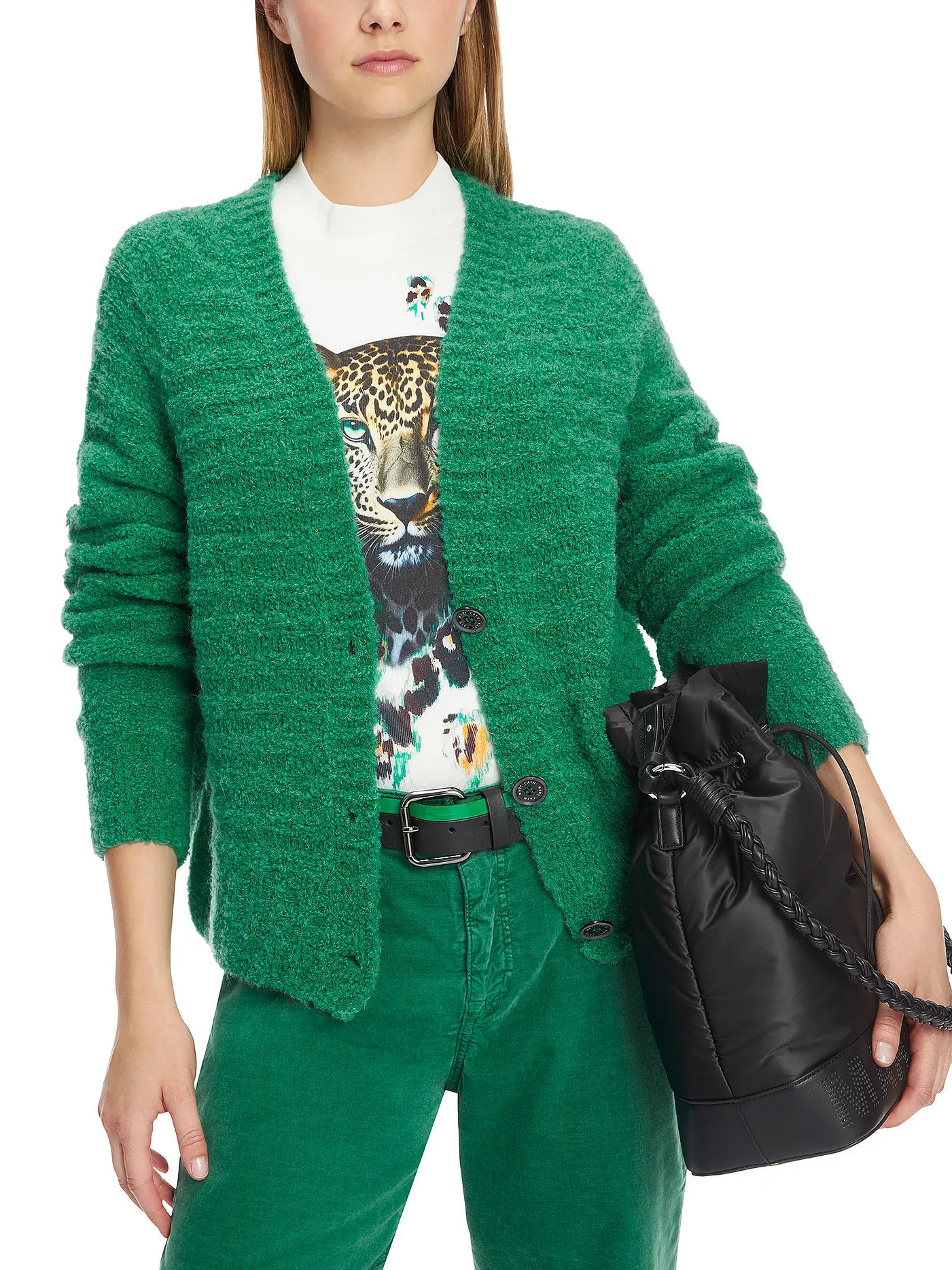 MARC CAIN | Cardigan | grün