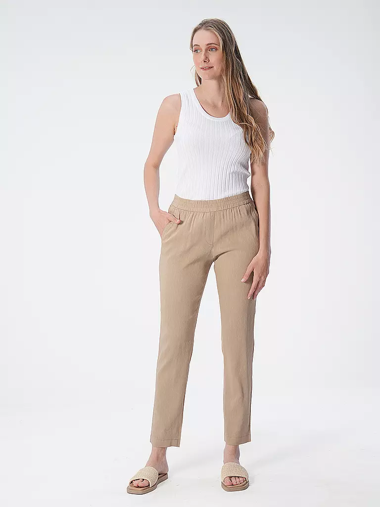 MARC CAIN | Chino ROANNE Relaxed Fit  | beige