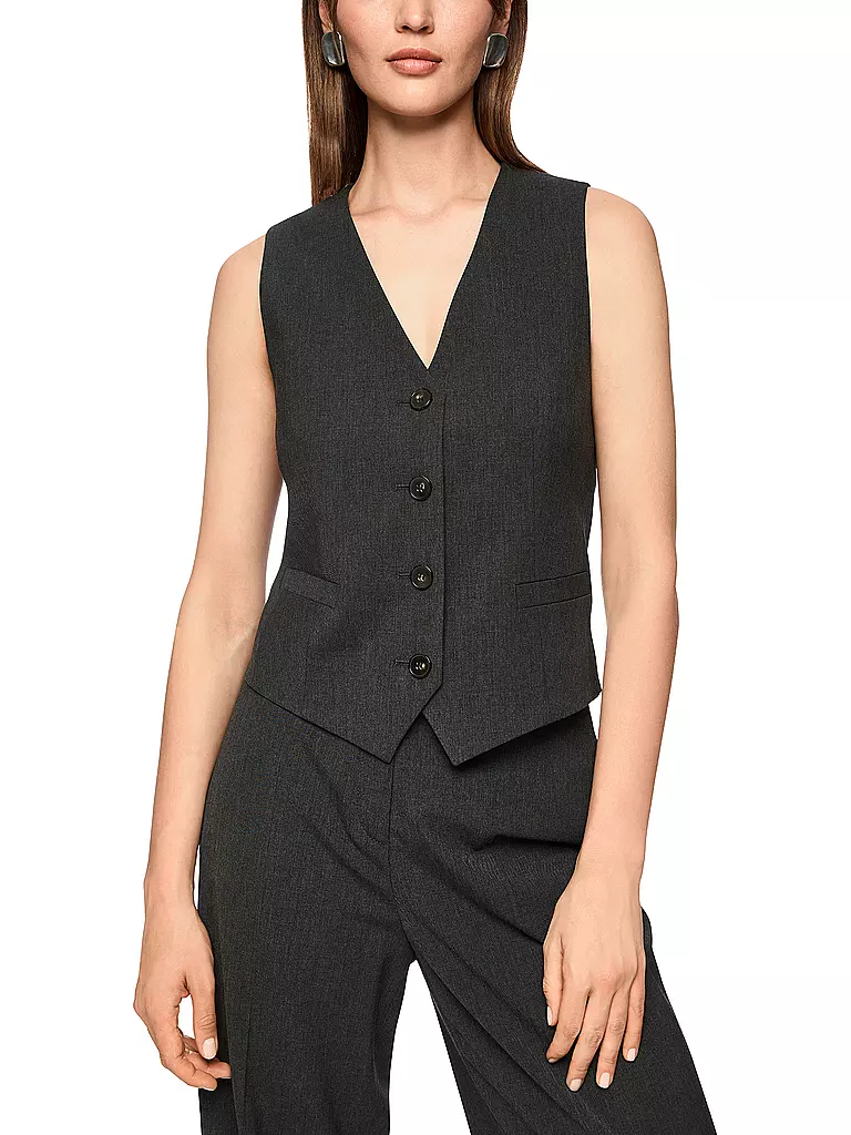 MARC CAIN | Gilet | grau