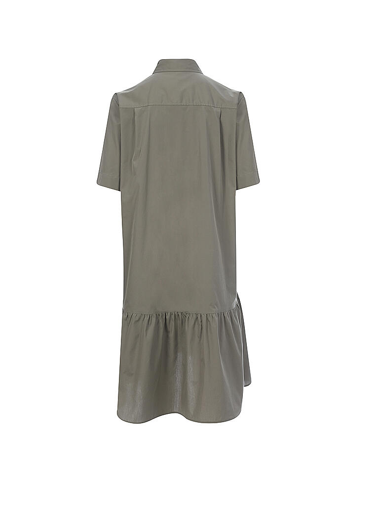 MARC CAIN | Hemdblusenkleid | grün