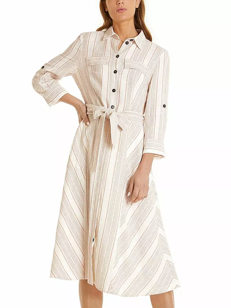 MARC CAIN | Hemdblusenkleid | creme