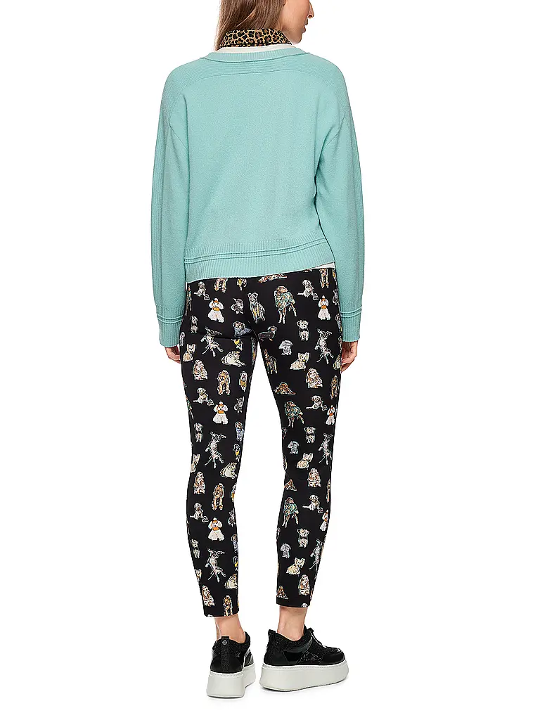 MARC CAIN | Hose Jogging Fit 7/8 SOFIA | schwarz