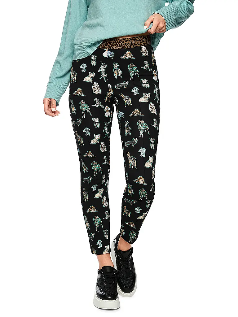 MARC CAIN | Hose Jogging Fit 7/8 SOFIA | schwarz