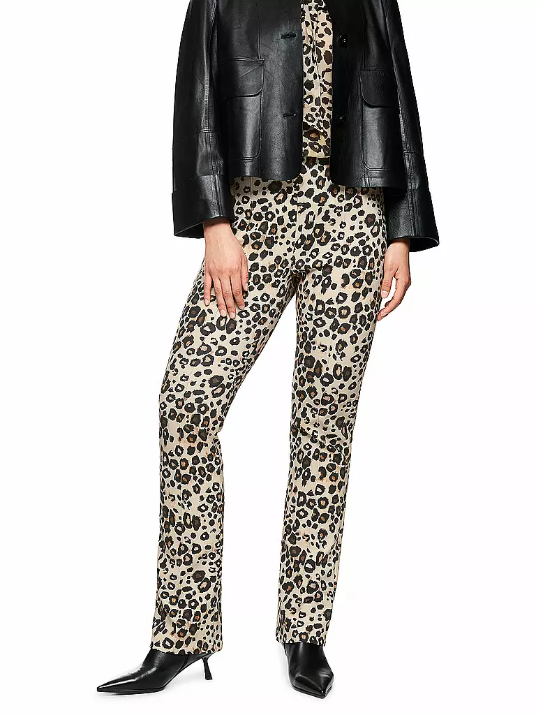 MARC CAIN | Hose Jogging Fit FREDERICA | braun