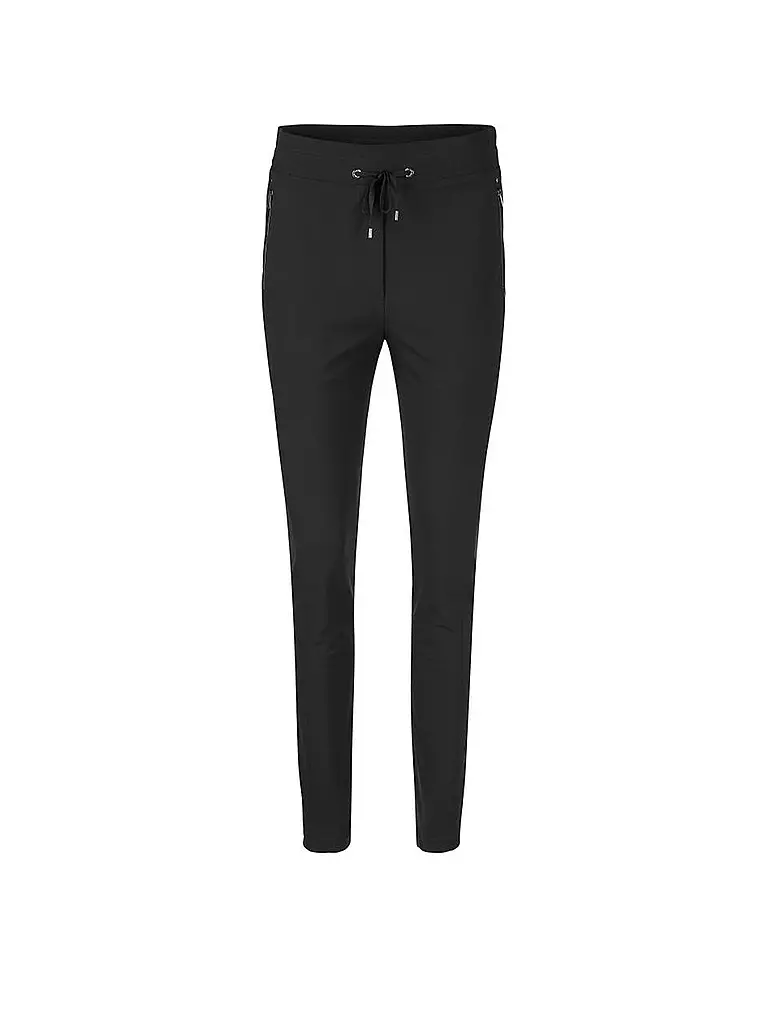 MARC CAIN | Hose Jogging Fit | schwarz