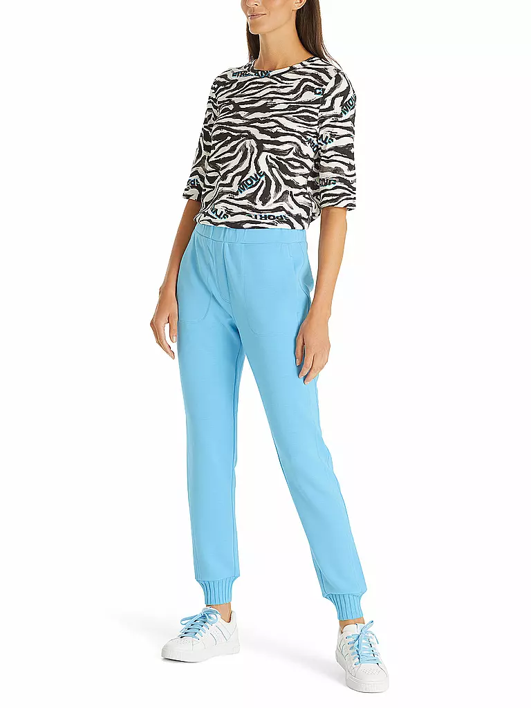 Marc Cain S Sports Printed Jogging Trousers RS 81.08 J72 COL 602 main image 1