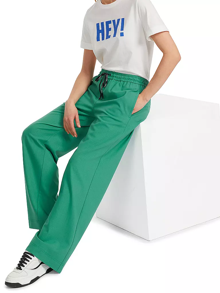 MARC CAIN | Hose Jogging Fit | grün