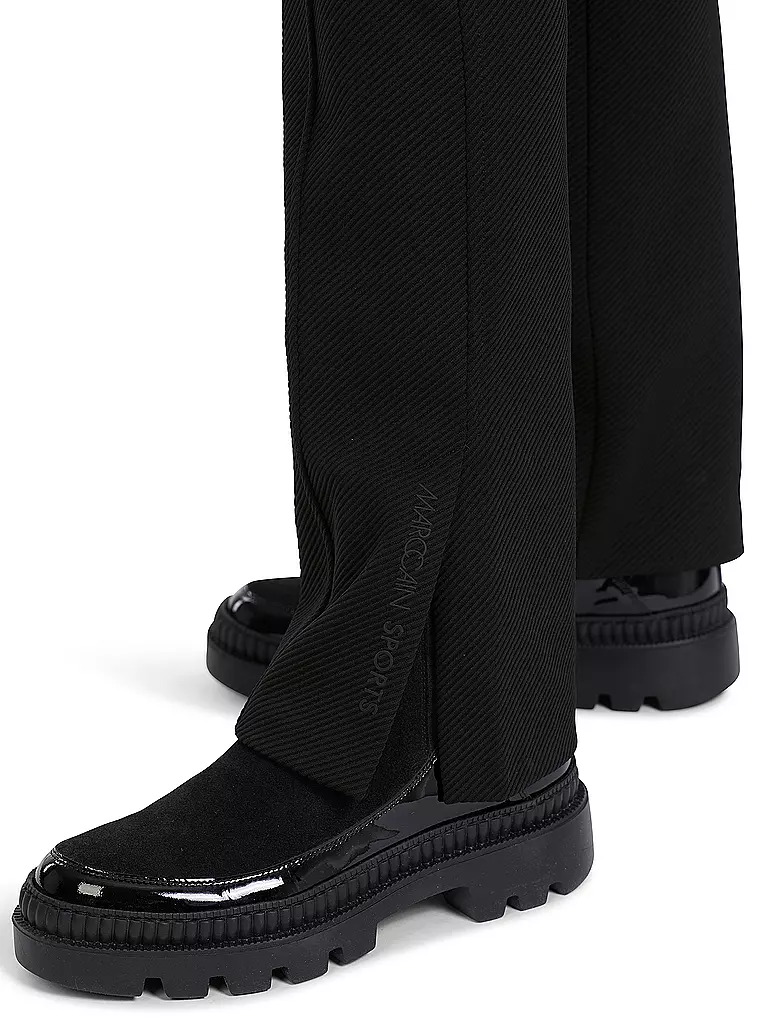 MARC CAIN | Hose Slim Fit SUMBER | schwarz