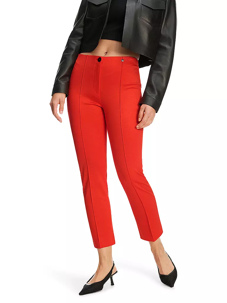 MARC CAIN | Hose SYDNAY Slim Fit | pink