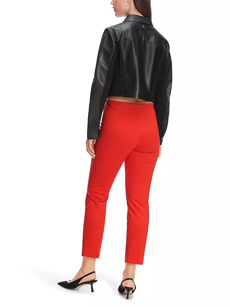MARC CAIN | Hose SYDNAY Slim Fit | pink