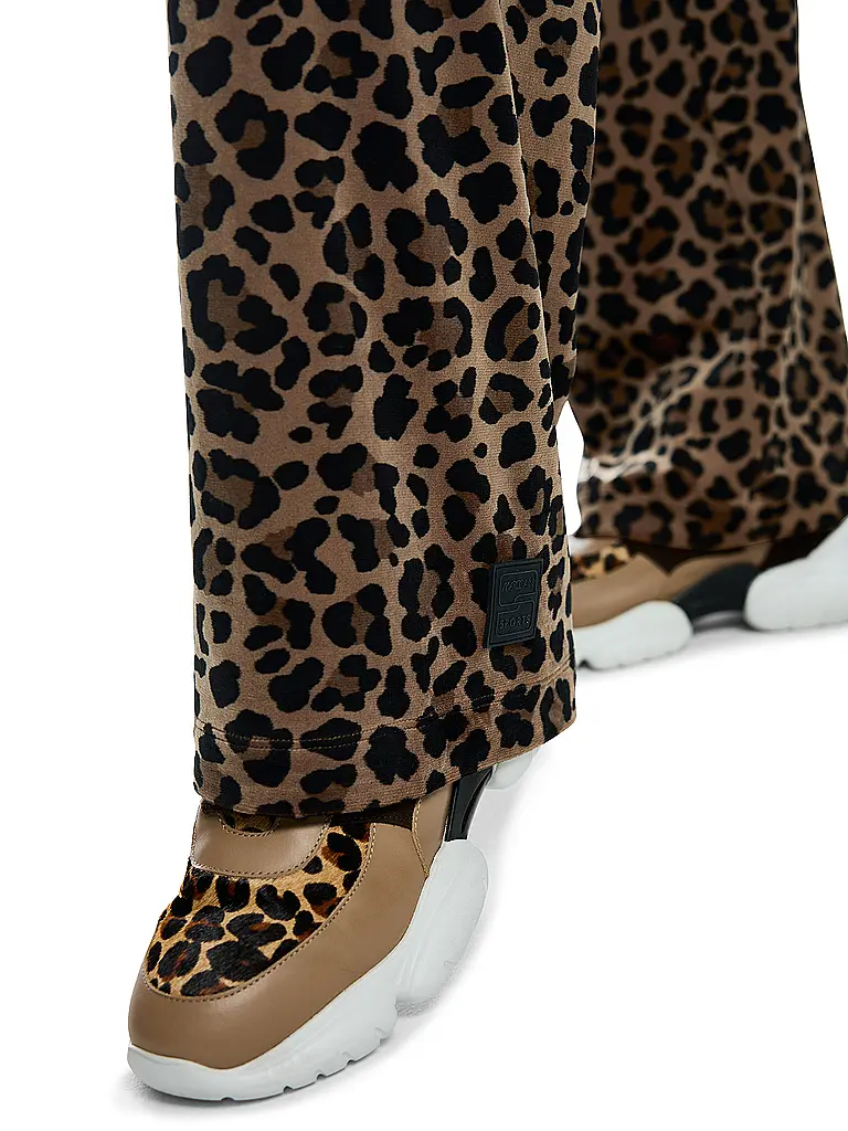 MARC CAIN | Hose Wide Leg WASHINGTON | hellbraun