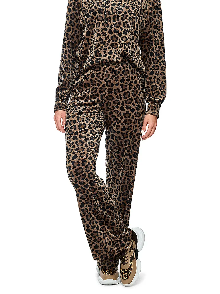MARC CAIN | Hose Wide Leg WASHINGTON | hellbraun