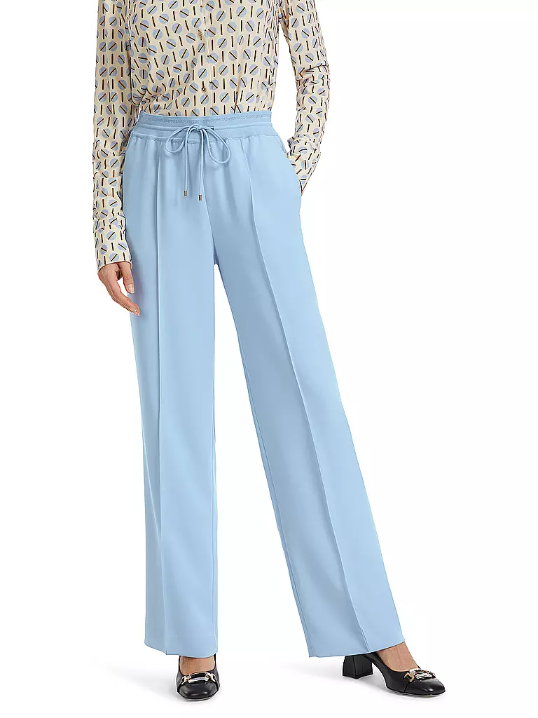 MARC CAIN | Hose Wide Leg WELBY | hellblau