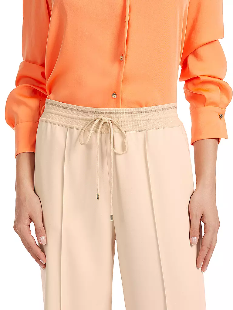 MARC CAIN | Hose Wide Leg WELBY | beige