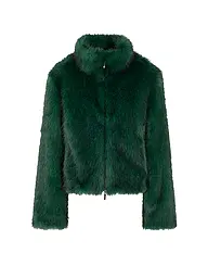 MARC CAIN | Jacke in Felloptik  | dunkelgrün