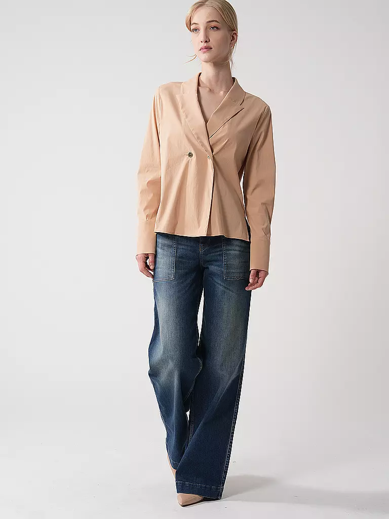 MARC CAIN | Jeans Wide Leg WIGAN  | blau
