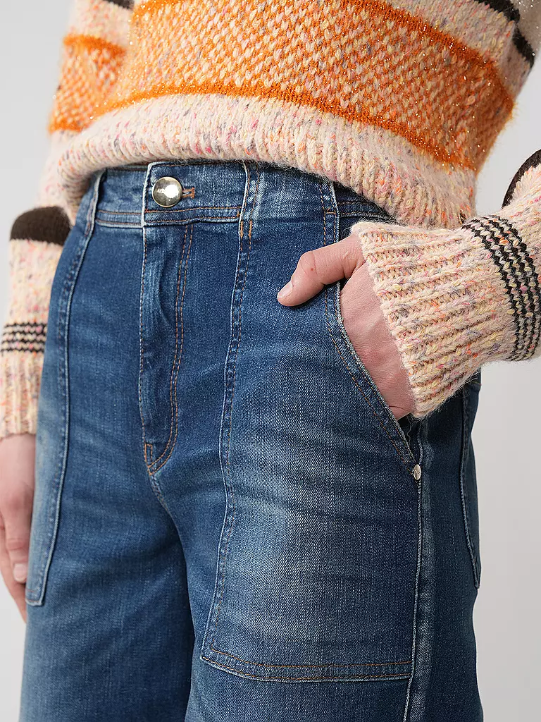 MARC CAIN | Jeans Wide Leg WIGAN  | blau